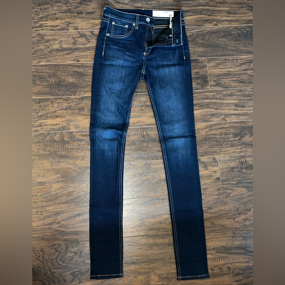 Rag & Bone Dark-wash Womens Skinny Jeans